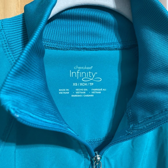 Cherokee Infinity Zip Front Warm Up Jacket - Picture 4 of 5